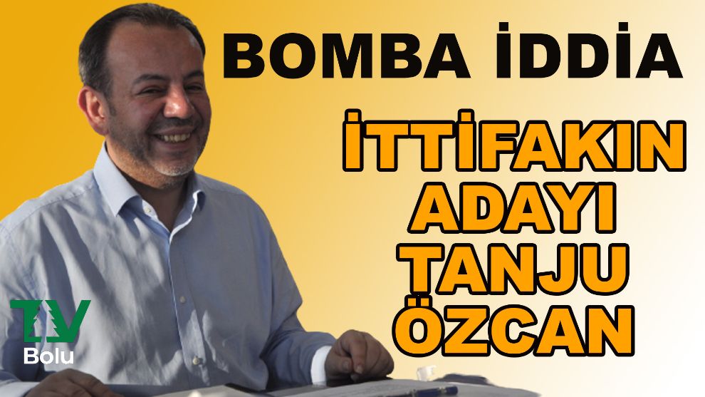 İttifakın cumhurbaşkanı adayı Tanju Özcan iddiası