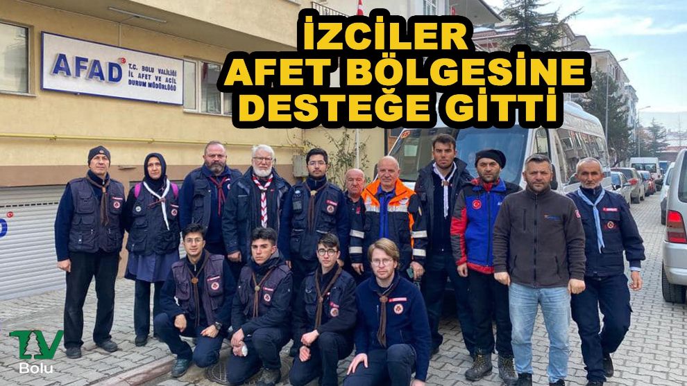 İzciler depremzedelere desteğe gitti