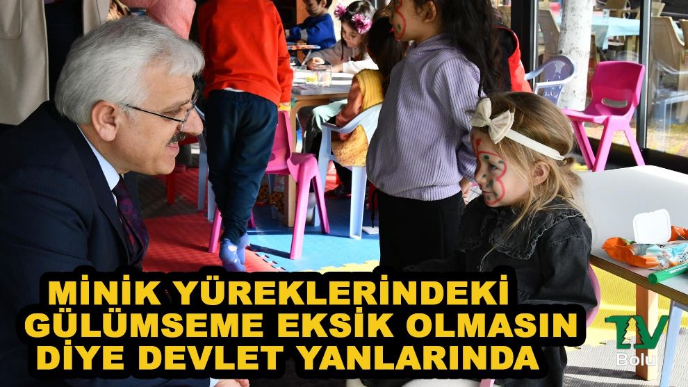 Minik yüreklerdeki depremin izlerini silmeye çalışıyorlar