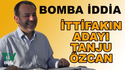 İttifakın cumhurbaşkanı adayı Tanju Özcan iddiası