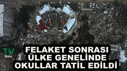 Okullar bir hafta tatil edildi