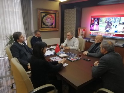 Alaaddin Yılmaz'dan AK Parti il ve ilçe teşkilatlarına ziyaret