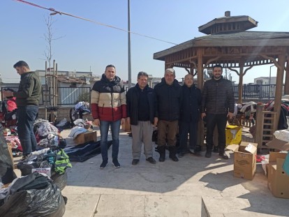 BGC Hatay ve Kahramanmaraş'ta meslektaşlarının yanında