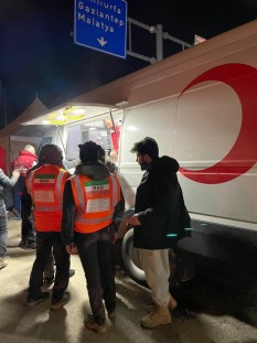 Bolu Kızılay afetzedeler için seferber oldu