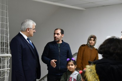 Depremzedeler Bolu'da yurtlara yerleştirildi