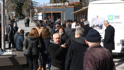 İYİ Parti hem kandil hem de depremzedeler için lokma dağıtımı yaptırdı