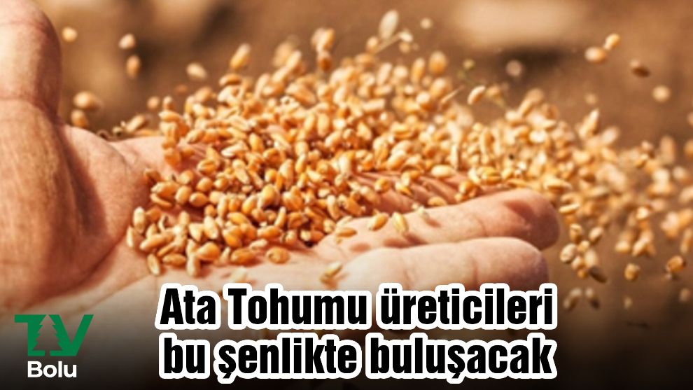 Ata Tohumu üreticileri bu şenlikte buluşacak