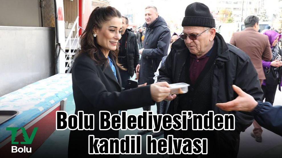 Bolu Belediyesi'nden kandil helvası