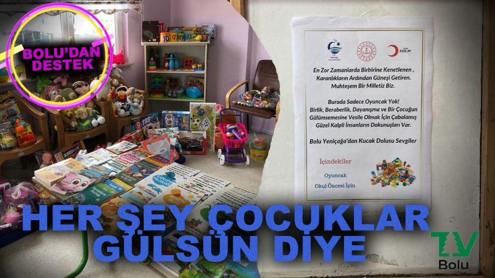 Her şey çocuklar gülsün diye
