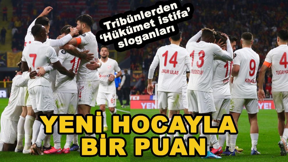 Yeni hocayla bir puan