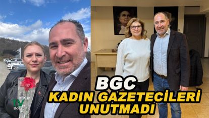BGC kadın gazetecileri unutmadı