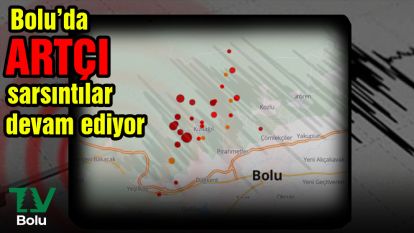 Bolu'da artçı sarsıntılar devam ediyor