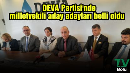 DEVA Partisi'nde milletvekili aday adayları belli oldu
