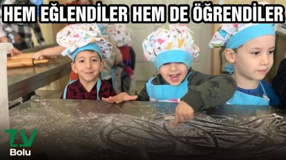 Hem eğlendiler hem de öğrendiler