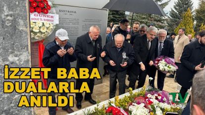 İzzet baba dualarla anıldı