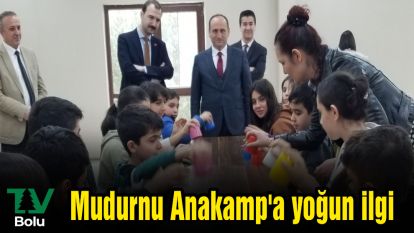 Mudurnu Anakamp'a yoğun ilgi