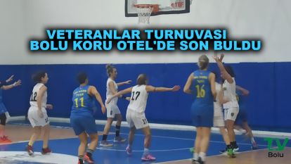 Veteranlar turnuvası Bolu Koru Otel'de son buldu