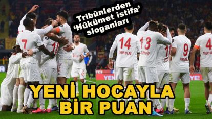 Yeni hocayla bir puan