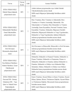 Bolu Abant İzzet Baysal Üniversitesi 20 sözleşmeli personel alacak - 3