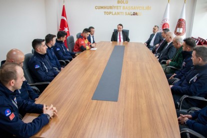 CEKUT ekibi plaketle ödüllendirildi