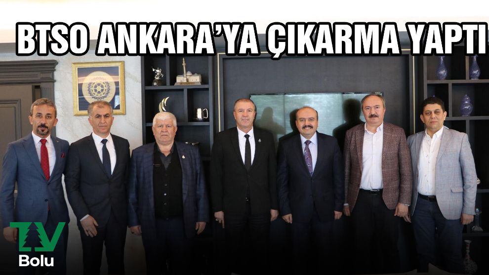 Ankara'da Bolu'yu ilgilendiren çok önemli konular görüşüldü