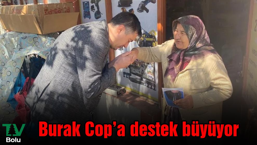 Burak Cop'a destek büyüyor