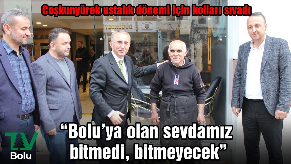 Coşkunyürek ustalık dönemi için kolları sıvadı