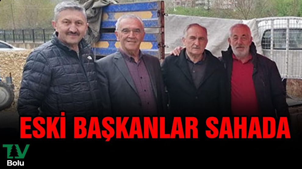 Eski başkanlar sahada