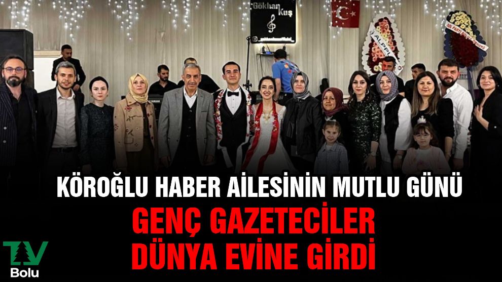 Genç gazeteciler dünya evine girdi