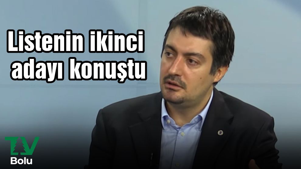 Listenin ikinci adayı konuştu