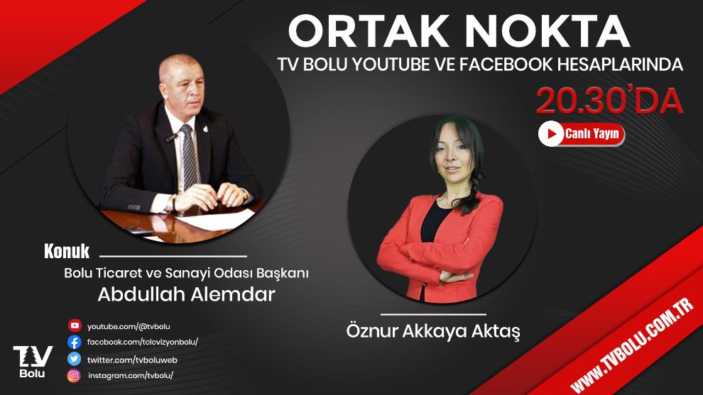 ORTAK NOKTA SAAT 20.30'DA CANLI YAYINDA