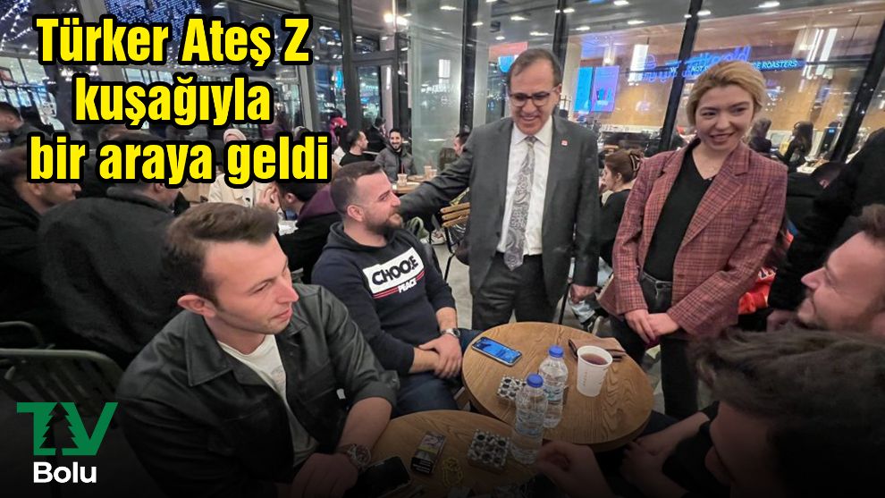 Türker Ateş Z Kuşağıyla bir araya geldi