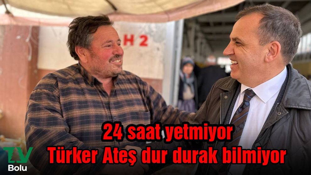 Türker Ateş dur durak bilmiyor