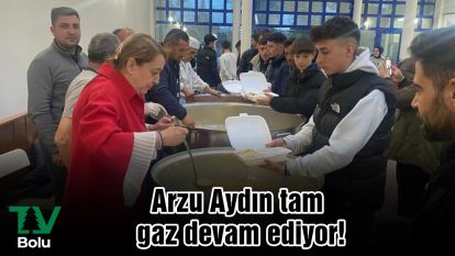 Arzu Aydın tam gaz devam ediyor!