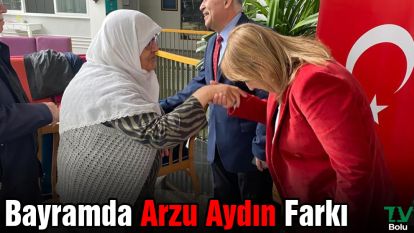 Bayramda Arzu Aydın farkı