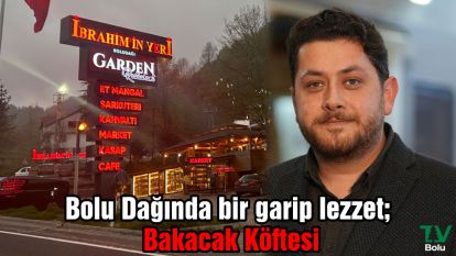 Bolu Dağında bir garip lezzet; Bakacak Köftesi