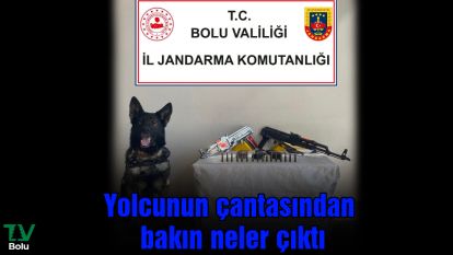 Yolcunun çantasından bakın neler çıktı