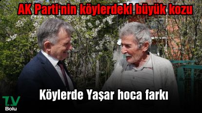 Köylerde Yaşar hoca farkı