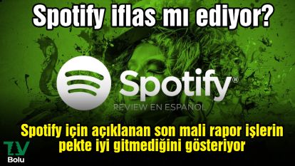 Spotify için açıklanan son mali rapor işlerin pekte iyi gitmediğini gösteriyor. Peki Spotify iflas mı ediyor?