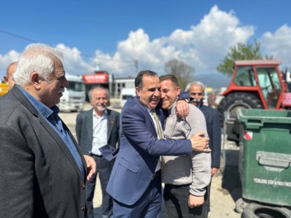 Sanayi esnafından Türker Ateş'e tam destek