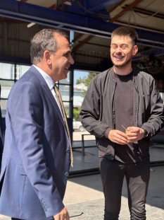 Sanayi esnafından Türker Ateş'e tam destek