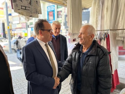 Sanayi esnafından Türker Ateş'e tam destek