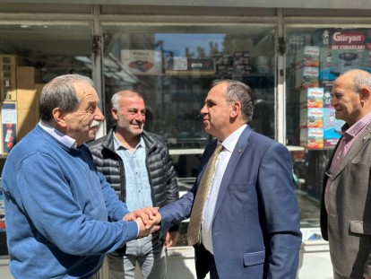 Sanayi esnafından Türker Ateş'e tam destek