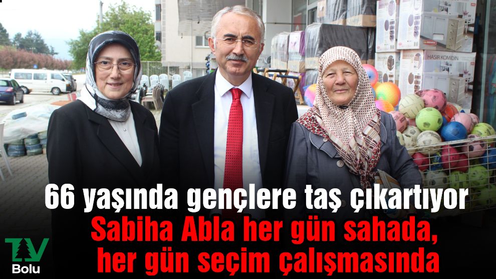 66 yaşında gençlere taş çıkartıyor