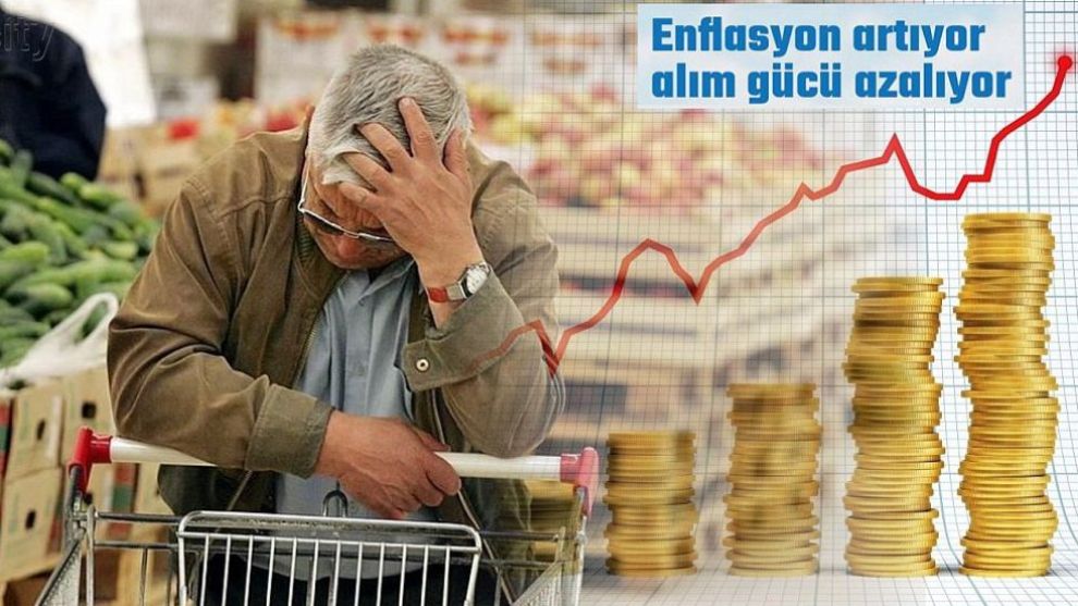 Asgari ücretlinin alım gücü 6 bin 580 liraya düştü...3 ayda memur 2.838 TL, emekli 1.717 TL kaybetti!