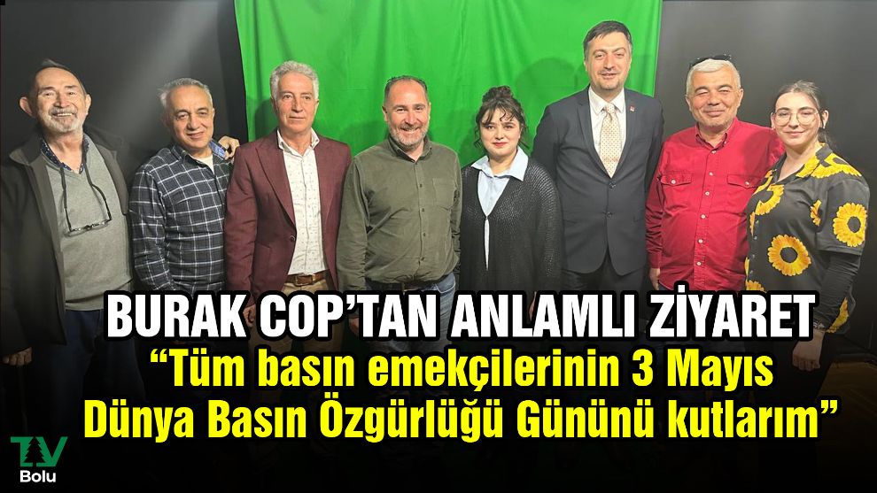 Burak Cop'tan anlamlı ziyaret