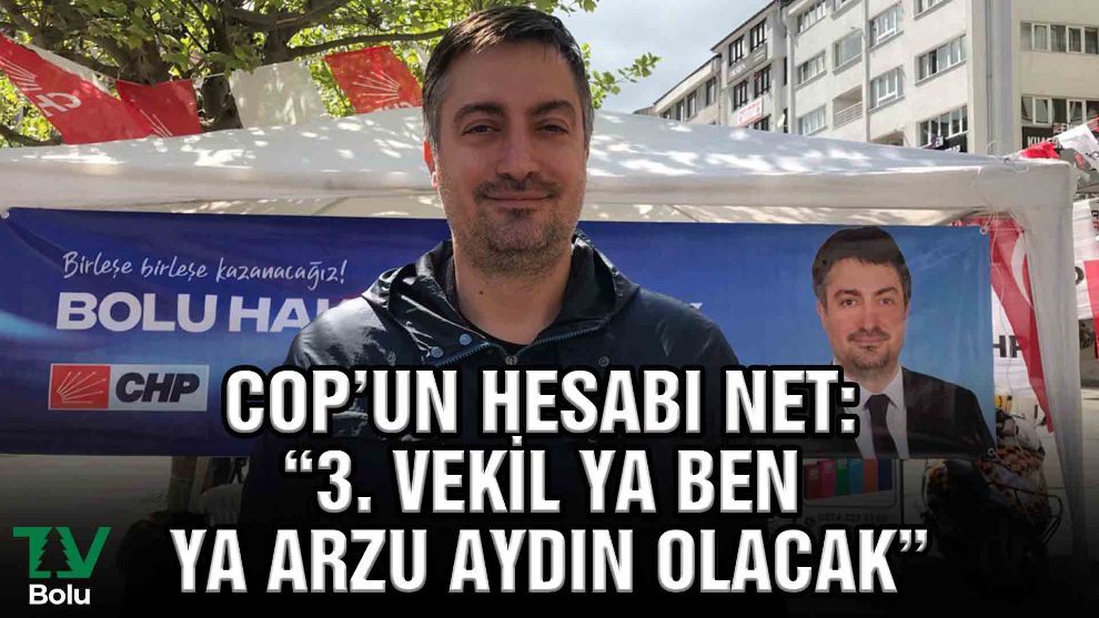 Cop'un hesabı net: 