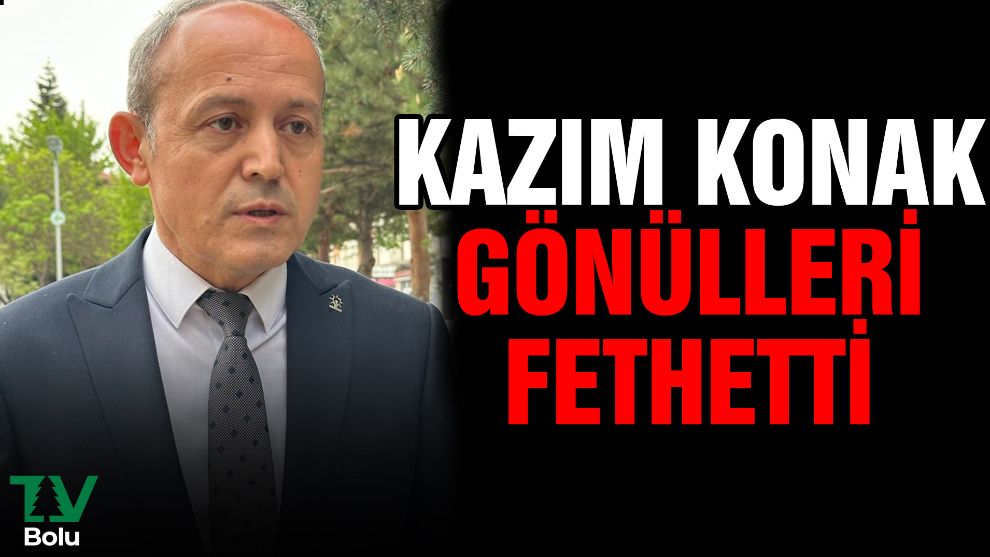Kazım Konak gönülleri fethetti