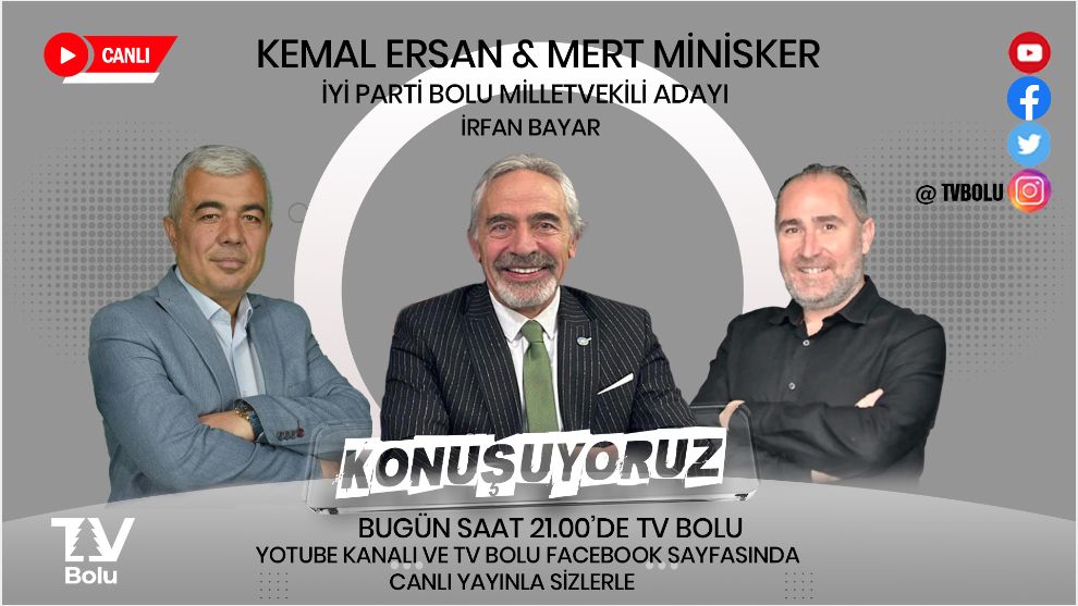 KONUŞUYORUZ BUGÜN SAAT 21.00'DE CANLI YAYINDA