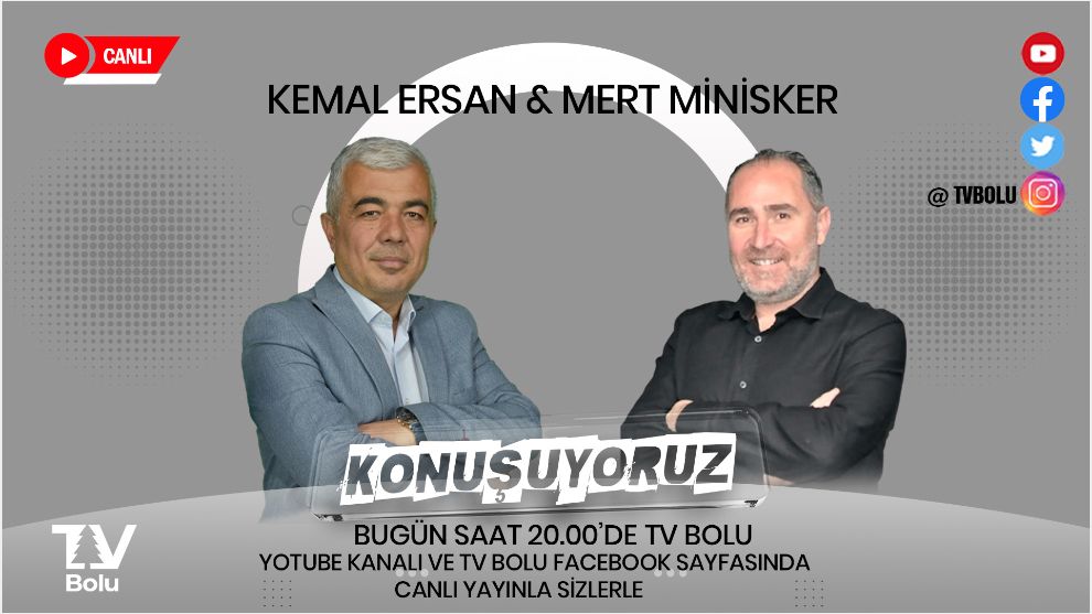 KONUŞUYORUZ SAAT 20.00'DE CANLI YAYINDA